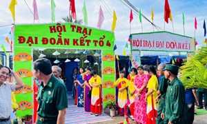 Lâm Đồng: Sôi nổi Ngày hội Đại đoàn kết toàn dân tộc năm 2025 tại thôn 2, xã Hồng Sơn