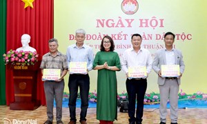 Đồng Nai: Ấp Thuận Bình sôi nổi tổ chức Ngày hội Đại đoàn kết toàn dân tộc