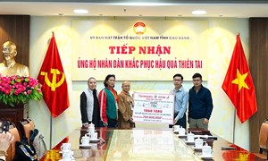 Cao Bằng: Sức mạnh từ lời kêu gọi thiện nguyện giúp dân vượt bão lũ