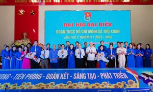 Thanh Hóa: Hoàn thành tổ chức Đại hội đại biểu Đoàn TNCS Hồ Chí Minh cấp xã, phường nhiệm kỳ 2025 - 2030
