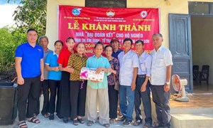 Quảng Trị: Ủy ban MTTQ Việt Nam phường Đồng Sơn hoàn thành hỗ trợ nhà ở cho người có công với cách mạng