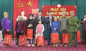 Hưng Yên: Niềm vui Ngày hội Đại đoàn kết toàn dân tộc