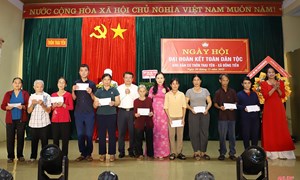 Hà Tĩnh: Ngày hội đại đoàn kết toàn dân tộc thôn Trường An, thôn Thai Yên và thôn Quyết Tiến