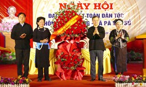 Tuyên Quang: Ngày hội Đại đoàn kết toàn dân tộc thôn Táo Thượng và thôn Tảo Lùng 