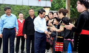 Tuyên Quang: Ngày hội Đại đoàn kết toàn dân tộc thôn Bản Hình, thôn Phiền Sủi, thôn Nà Sài và thôn Nà Cọn