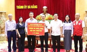 Thanh Hóa: Ủy ban MTTQ Việt Nam tỉnh trao nguồn lực hỗ trợ người dân Đà Nẵng bị ảnh hưởng bởi thiên tai