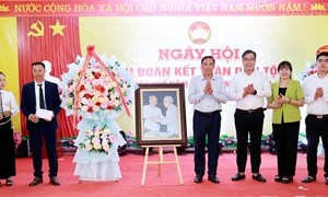 Lào Cai: Ngày hội Đại đoàn kết toàn dân tộc với nhân dân trên địa bàn tỉnh