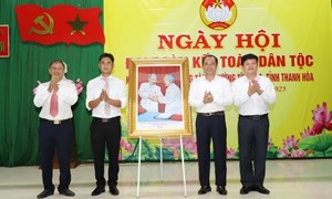 Thanh Hóa: Ngày hội Đại đoàn kết toàn dân tộc với nhân dân trên địa bàn tỉnh