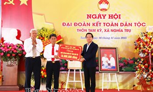 Hưng Yên: Các khu dân cư tổ chức Ngày hội Đại đoàn kết toàn dân tộc năm 2025