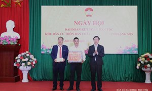 Lạng Sơn: Tổ chức Ngày hội Đại đoàn kết toàn dân tộc tại các khu dân cư