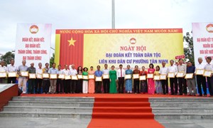 Tây Ninh: Ngày hội Đại đoàn kết toàn dân tộc lan tỏa khắp các địa phương trong tỉnh