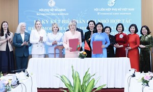 Nâng tầm quan hệ hợp tác giữa Hội LHPN Việt Nam và Hội Phụ nữ Belarus