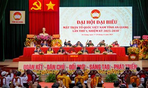 An Giang: Phiên làm việc thứ nhất Đại hội đại biểu MTTQ Việt Nam tỉnh lần thứ I, nhiệm kỳ 2025 - 2030 