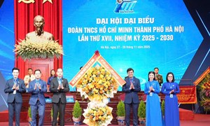 TP Hà Nội: Đại hội đại biểu Đoàn TNCS Hồ Chí Minh lần thứ XVII, nhiệm kỳ 2025 - 2030 