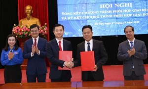 Trung ương Đoàn và Bộ Giáo dục và Đào tạo ký kết chương trình phối hợp giai đoạn 2025 - 2030 
