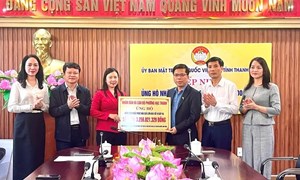 Thanh Hóa: Ủy ban MTTQ Việt Nam tỉnh tiếp nhận hơn 3,5 tỷ đồng hỗ trợ người dân khắc phục hậu quả bão số 10 