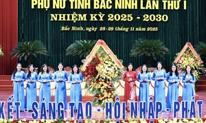 Phó Chủ tịch Nguyễn Thị Tuyến dự Đại hội đại biểu phụ nữ tỉnh Bắc Ninh nhiệm kỳ 2025-2030