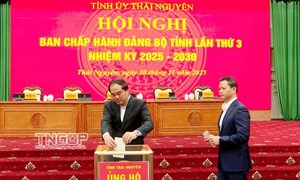 Thái Nguyên hỗ trợ các tỉnh miền Trung 9 tỷ đồng khắc phục hậu quả thiên tai