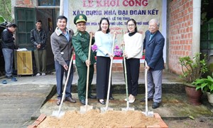 TP Huế: Xây dựng nhà Đại đoàn kết và sửa chữa nhà ở cho người có công Phú Lộc