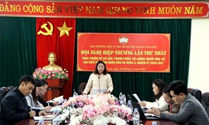 Lai Châu: Hội nghị hiệp thương lần thứ nhất Ủy ban MTTQ Việt Nam xã Tân Uyên