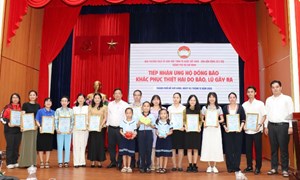 TP Hồ Chí Minh tiếp nhận thêm hơn 20 tỷ đồng ủng hộ đồng bào bị thiệt hại do bão lũ
