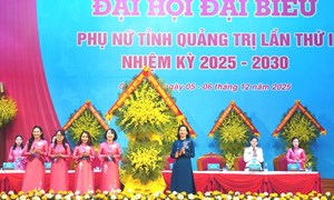 Đại hội đại biểu phụ nữ tỉnh Quảng Trị lần thứ I, nhiệm kỳ 2025-2030