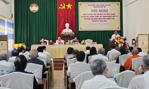 TP Cần Thơ: Ủy ban MTTQ Việt Nam thành phố tổ chức Hội nghị hiệp thương lần thứ nhất 