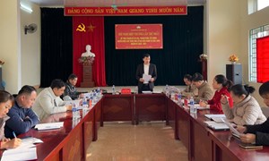 Cao Bằng: Ủy ban MTTQ xã Nguyễn Huệ và Đức Long hội nghị hiệp thương lần thứ nhất