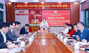 Hà Tĩnh hoàn thành tổ chức Hội nghị hiệp thương lần thứ nhất