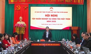 Tuyên Quang tập huấn nghiệp vụ Mặt trận cho hơn 4.000 cán bộ cơ sở