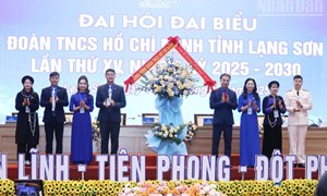 Lạng Sơn: Đại hội đại biểu Đoàn TNCS Hồ Chí Minh tỉnh lần thứ 15, nhiệm kỳ 2025-2030