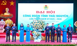 Đại hội Công đoàn tỉnh Thái Nguyên lần thứ I, nhiệm kỳ 2025-2030