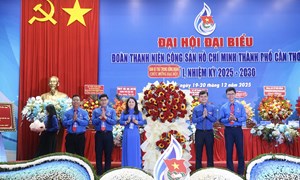 TP Cần Thơ: Đại hội đại biểu Đoàn TNCS Hồ Chí Minh thành phố lần thứ I, nhiệm kỳ 2025 - 2030