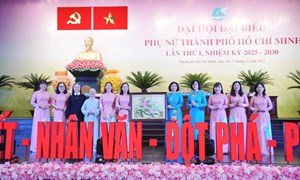 TP Hồ Chí Minh: Đại hội đại biểu Phụ nữ thành phố lần thứ I, nhiệm kỳ 2025 - 2030