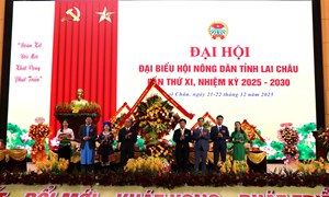 Lai Châu: Đại hội đại biểu Hội Nông dân tỉnh lần thứ XI, nhiệm kỳ 2025-2030