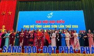 Lạng Sơn: Đại hội đại biểu phụ nữ tỉnh lần thứ XVII, nhiệm kỳ 2025-2030