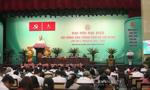 TP Hồ Chí Minh: Đại hội đại biểu Hội Nông dân Thành phố lần thứ I, nhiệm kỳ 2025–2030