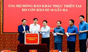 Lai Châu: Ủy ban MTTQ Việt Nam tỉnh hoàn thành phân bổ hơn 5 tỷ đồng hỗ trợ các tỉnh bị ảnh hưởng do bão lũ