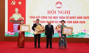 Phú Thọ: Ủy ban MTTQ Việt Nam tỉnh triển khai nhiệm vụ trọng tâm năm 2026