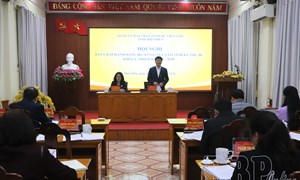 Điện Biên: Hội nghị lần thứ 6 Ban Chấp hành Đảng bộ MTTQ Việt Nam tỉnh khóa I