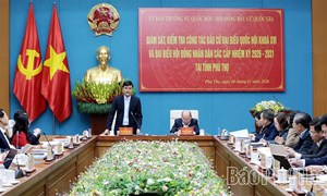 Phú Thọ: Phó Chủ tịch Bùi Quang Huy kiểm tra công tác bầu cử đại biểu Quốc hội khóa XVI và đại biểu HĐND nhiệm kỳ 2026 – 2031