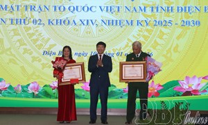 Điện Biên: Hội nghị Ủy ban MTTQ Việt Nam tỉnh lần thứ 2, khóa XIV, nhiệm kỳ 2025 - 2030