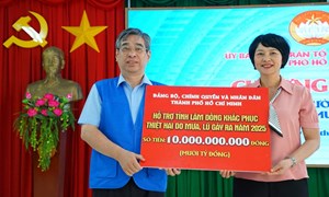 TP. Hồ Chí Minh hỗ trợ Lâm Đồng 10 tỷ đồng khắc phục hậu quả mưa lũ