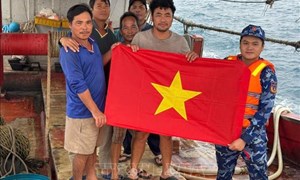 Đại hội XIV của Đảng: Chiến sĩ tàu tuần tra trên biển gửi trọn niềm tin về sự kiện trọng đại của đất nước