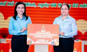 Hội đồng Đội Trung ương tổ chức chương trình “Xuân sẻ chia - Tết yêu thương” tại TP Hồ Chí Minh 