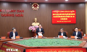 Giám sát, kiểm tra thực tiễn công tác chuẩn bị bầu cử tại tỉnh Quảng Ngãi