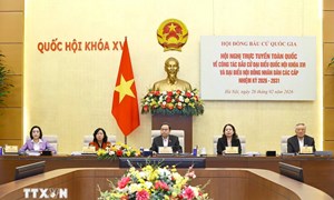 Hội nghị toàn quốc triển khai công tác bầu cử Quốc hội và Hội đồng Nhân dân