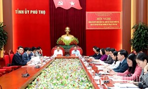 Công bố quyết định kiểm tra, giám sát của Bộ Chính trị, Ban Bí thư đối với Ban Thường vụ Tỉnh ủy Phú Thọ