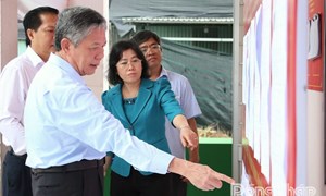 Đồng Tháp: Ban Chỉ đạo bầu cử tỉnh kiểm tra công tác bầu cử tại xã Lương Hòa Lạc, Mỹ Tịnh An và Tân Thuận Bình