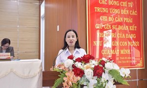 Thành phố Hồ Chí Minh: Hội nghị tiếp xúc cử tri với người ứng cử đại biểu Quốc hội khóa XVI tại đơn vị bầu cử số 5 và 12